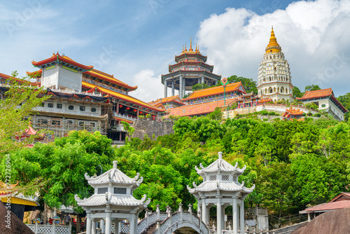 Awesome view of the Kek Lok Si Temple, Penang, Malaysia