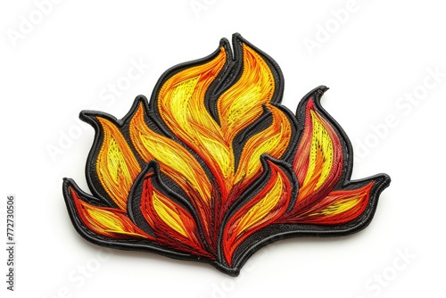 Hot Flame Stitched Texture
 photo