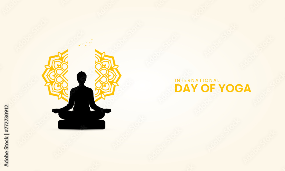International day of yoga, Lotus and Yoga design for poster, banner vector illustration. International day of yoga, Lotus and Yoga design for poster, banner vector illustration.