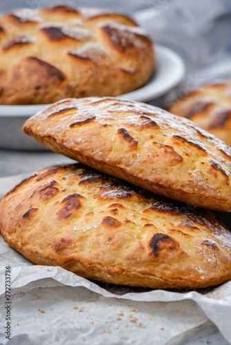 Bannock A traditional Indigenous bread made from flour, water, and baking powder, often fried or baked