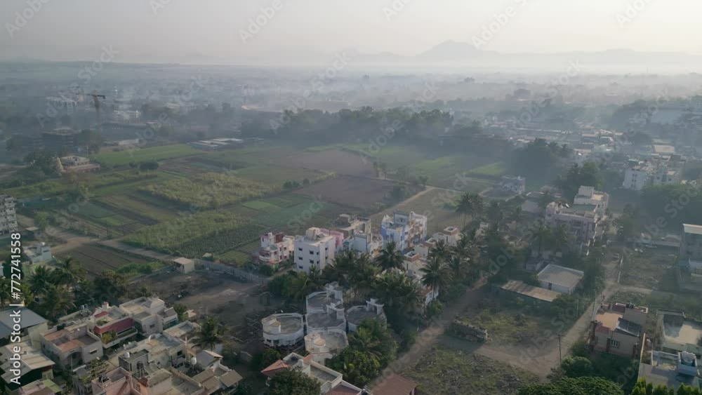 satara greneryfeelds city 180d drone view in maharashtra satara greneryfeelds city 180d drone view in maharashtra