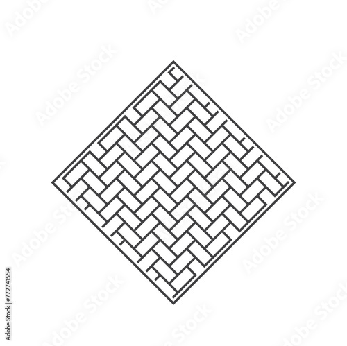 illustration of aramid fabric, aramid texture icon, vector art.