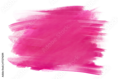 transparent pink oil paint brush strokes