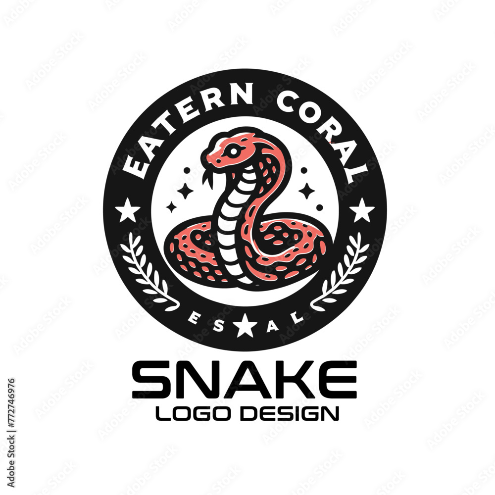 Snake Vector Logo Design Snake Vector Logo Design