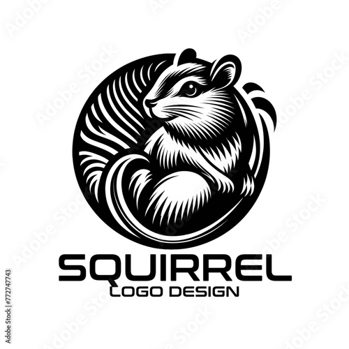 Squirrel Vector Logo Design