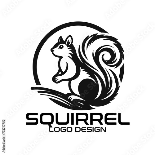 Squirrel Vector Logo Design