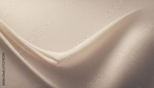 Whispers of Luxury: Vanilla Toned Cosmetics on Light Beige Grainy Gradient