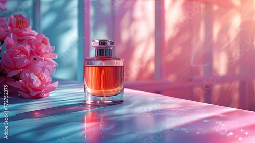 Elegant perfume boutique, scent exploration, luxury and refinement