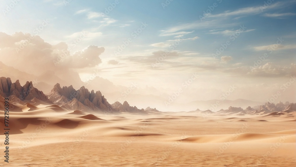 Fototapeta premium sunset in the mountains