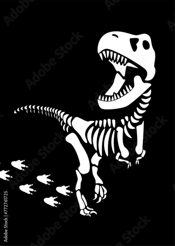 Fototapeta Naklejka Na Ścianę i Meble -  Dinosaur Prints Posters, Dinosaur Wall Art, TRex Print, Triceratops, Brontosaurus, Velociraptor, Pterosaurs, Kids Room Decor, Digital Download, Home Decor