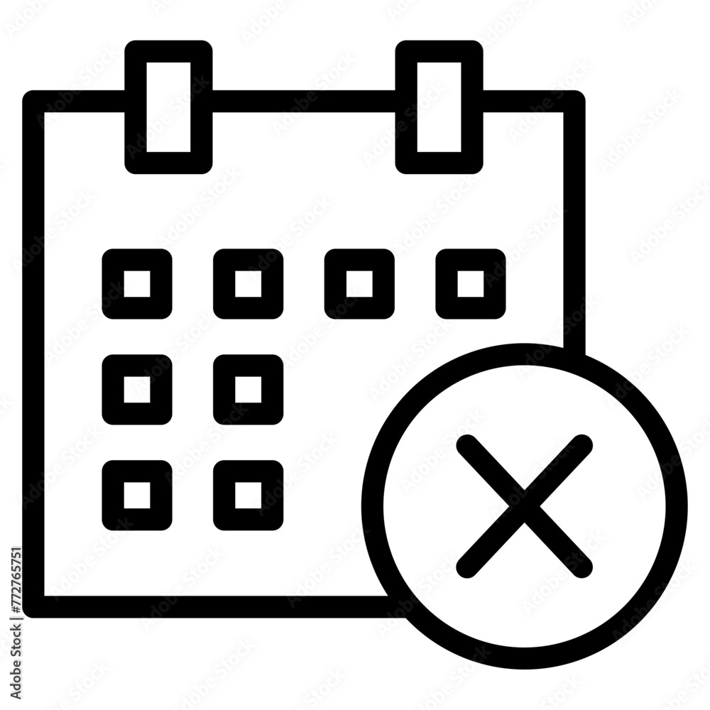 calendar line icon calendar line icon