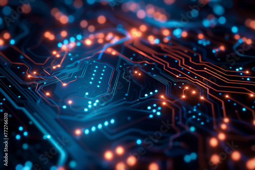 Circuit board background, semiconductor, computer chip, mother board