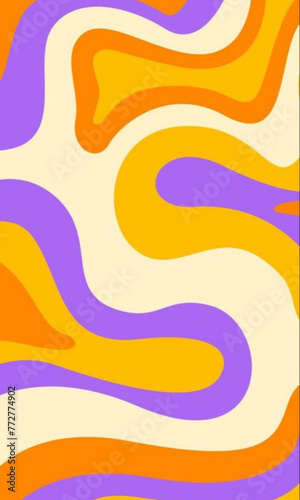 yellow and purple abstract pattern