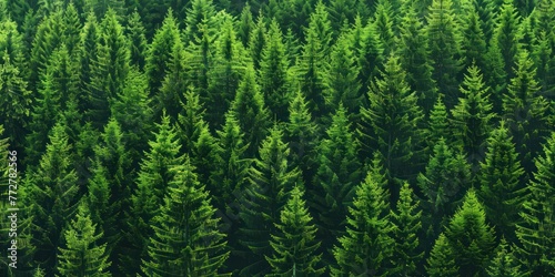 pine forest background 
