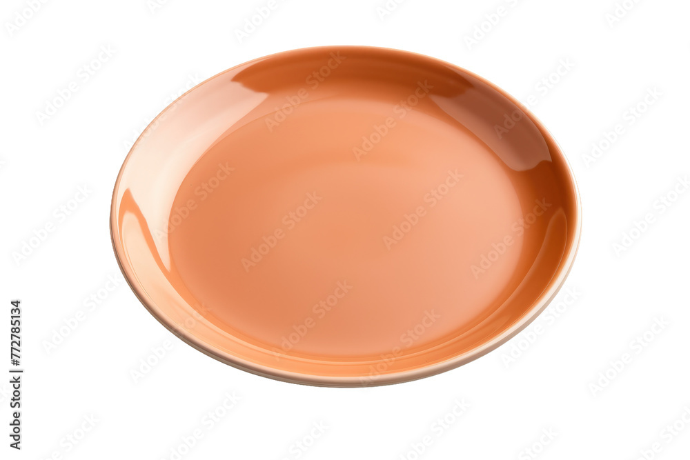 Sunset Citrus: Vibrant Orange Plate on a Clean Canvas. On a Clear PNG or White Background. Sunset Citrus: Vibrant Orange Plate on a Clean Canvas. On a Clear PNG or White Background.