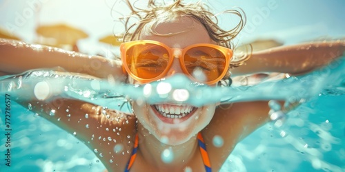 A photography of summer vacation 
