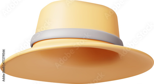 3d Unisex Straw Hat photo
