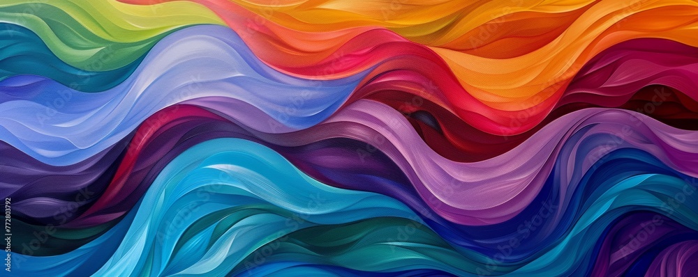 Abstract colorful wave patterns Abstract colorful wave patterns