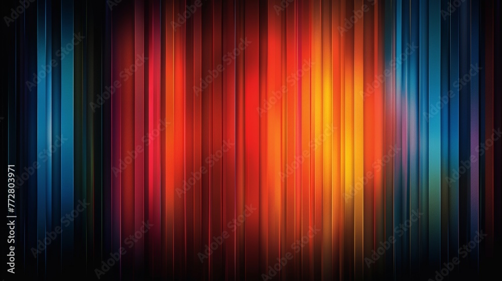 Abstract cosmic background with colorful light beams