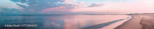 Blurry Beach and Sky