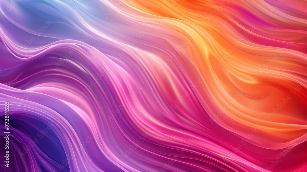 Colorful abstract wave background