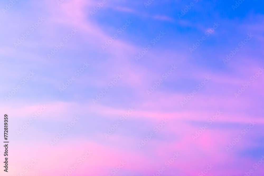 Twilight sky with cloud at sunset abstract background, nature sky backgrounds