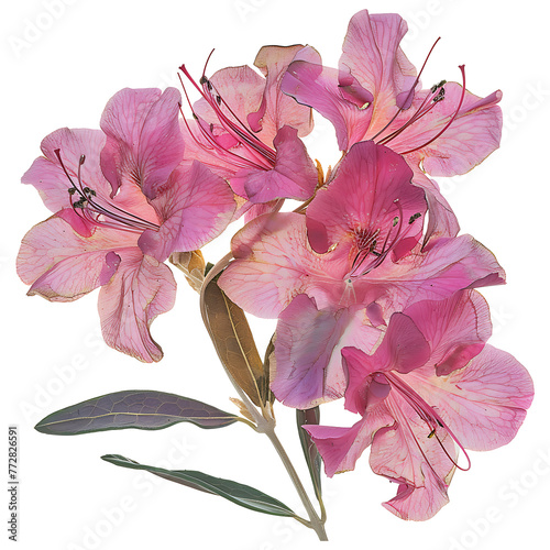 Vintage dried flower petals,