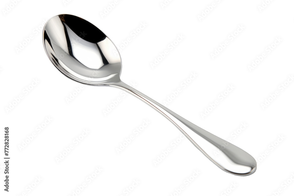 Shadows of Silver: A Tale of a Black-Handled Spoon on White. On a Clear PNG or White Background. Shadows of Silver: A Tale of a Black-Handled Spoon on White. On a Clear PNG or White Background.