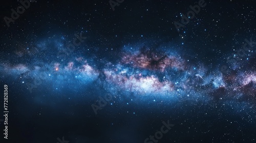 Stellar Majesty: A Panoramic View of the Milky Way's Arc - Generative AI