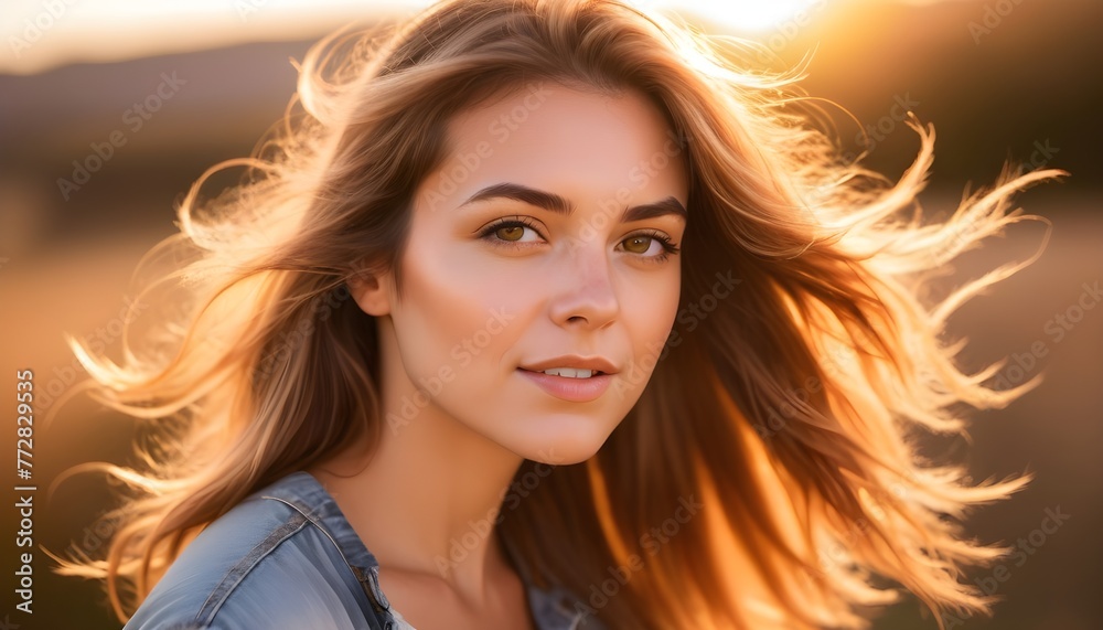 Fototapeta premium portrait of a woman