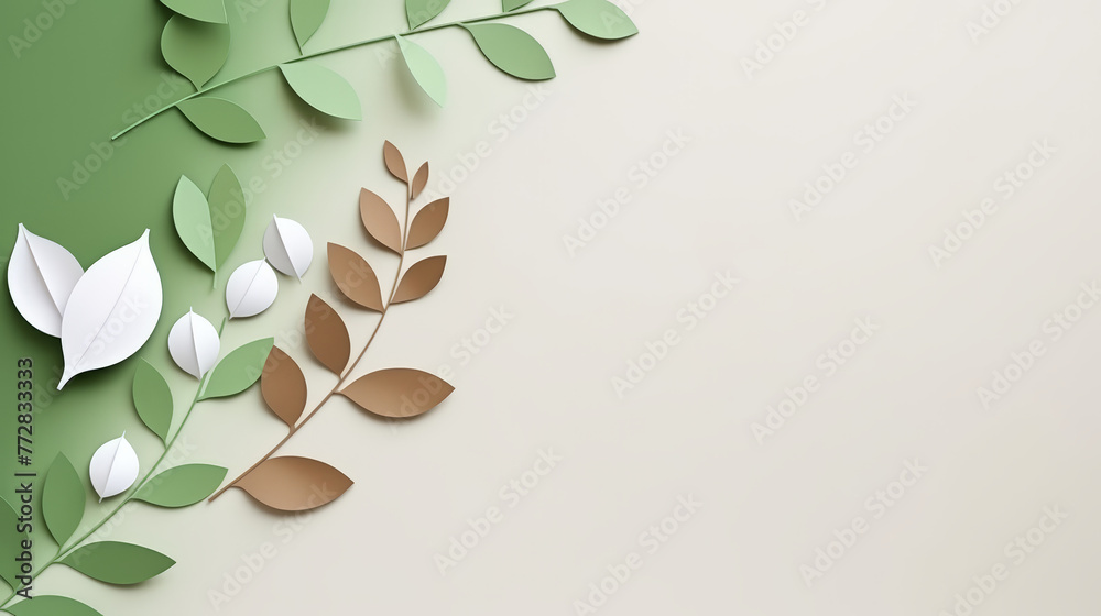top view Leaves nature, Flat Lay background top view Leaves nature, Flat Lay background