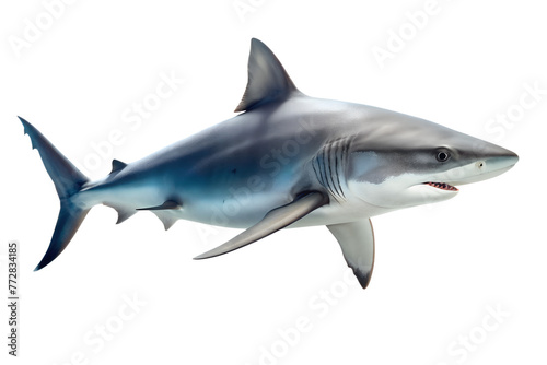 Shark on white backgroundShark on transparent background