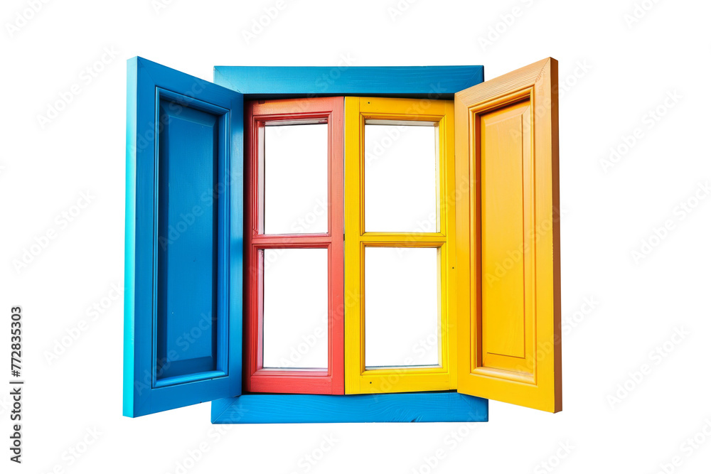 Modern and minimal house window for interior decoration isolated on background, open office glass window frame. Modern and minimal house window for interior decoration isolated on background, open office glass window frame.