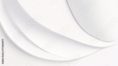 白とグレーの線パターンまたはテクスチャを使用したエレガントな背景デザイン。ビジネスバナー、ポスター、背景、伝票、招待用の豪華な水平の白い背景。ベクトル図 photo