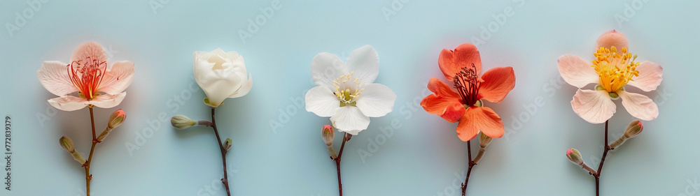 Obraz premium Solo Blooms in Soft Light