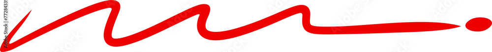 Red Hand Drawn Underline Illustration
Red Hand Drawn Underline Illustration