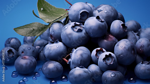 Delicious fresh blueberries