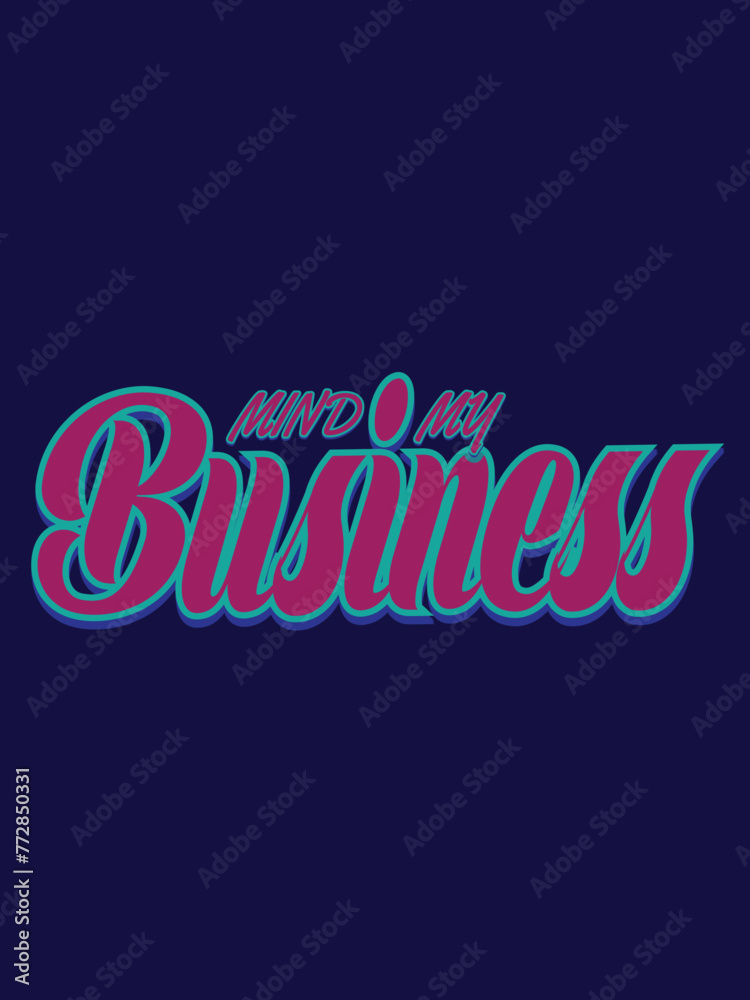 Typography T shirt design vector