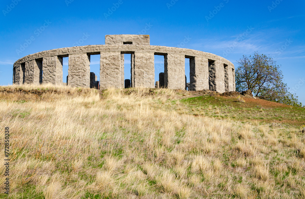 Maryhill Stonehenge, Replica of England's Stonehenge located in Maryhill, Washington Maryhill Stonehenge, Replica of England's Stonehenge located in Maryhill, Washington