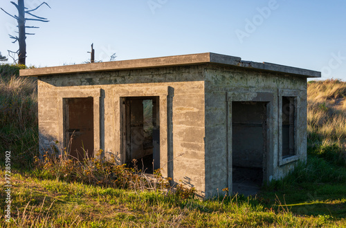 The Fortifications at Fort Worden Historical State Park in Port Townsend, Washington State