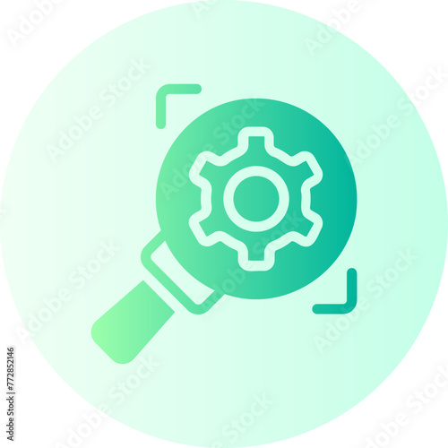 curiosity gradient icon