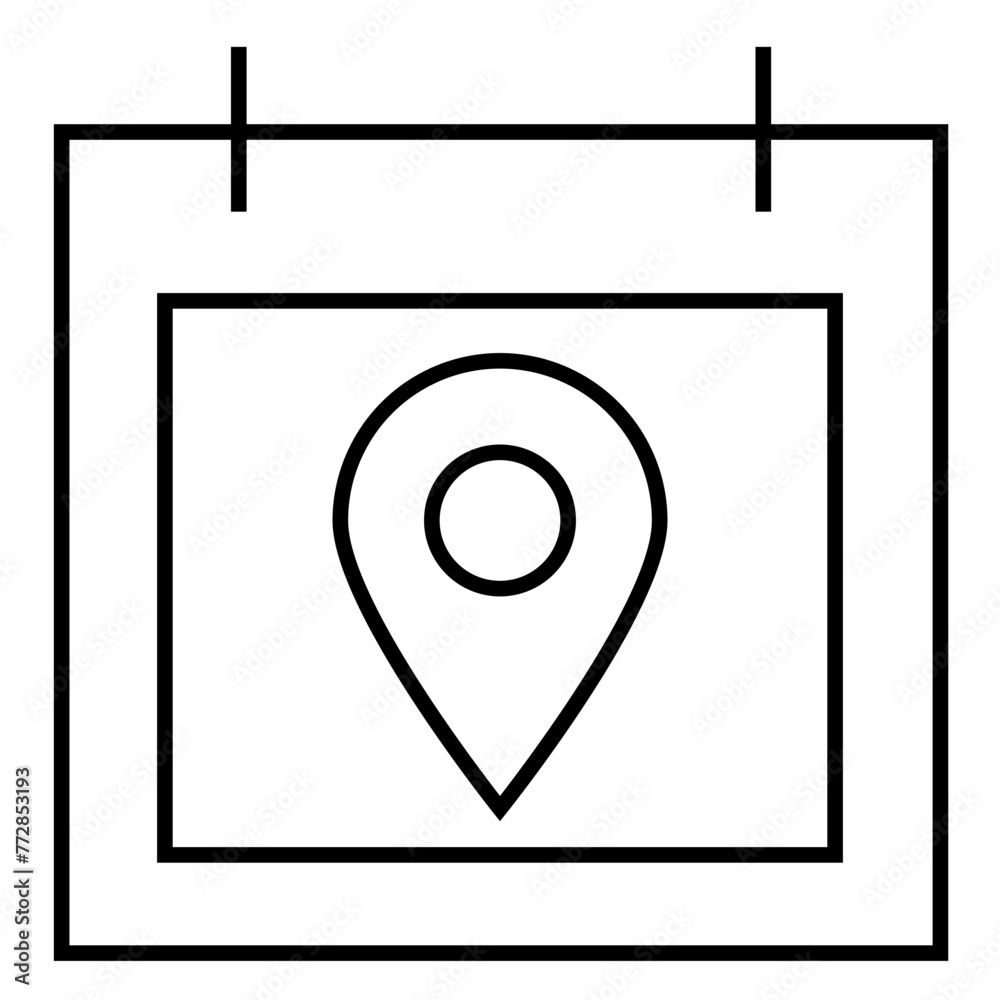 calendar line icon calendar line icon