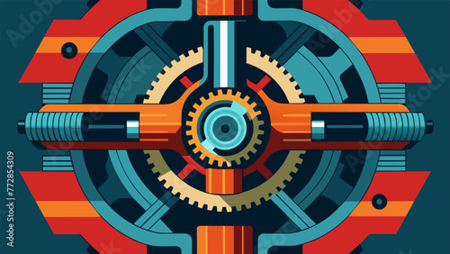 The intricate inner workings of a specialized tool are highlighted in this intense closeup representing the constant development and
