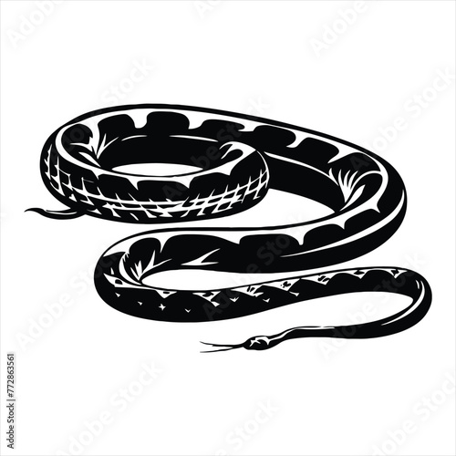 Kingsnake Silhouette