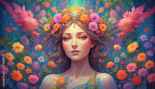 Chromatic Tender Growth: An Abstract Perspective