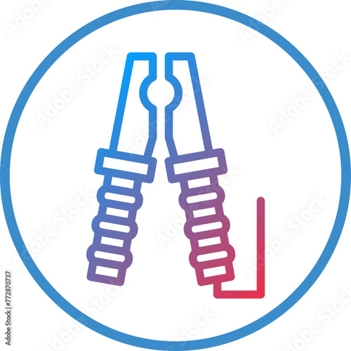Vector Design Jumper Icon Style