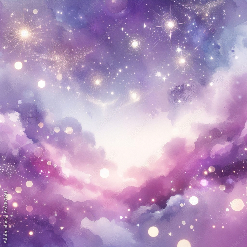 Holographic fantasy rainbow unicorn background with clouds and stars. Pastel color sky. Magical landscape, abstract fabulous pattern. Cute candy wallpaper. Vector. Holographic fantasy rainbow unicorn background with clouds and stars. Pastel color sky. Magical landscape, abstract fabulous pattern. Cute candy wallpaper. Vector.