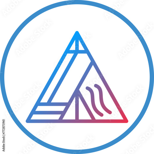 Vector Design Tipi Icon Style