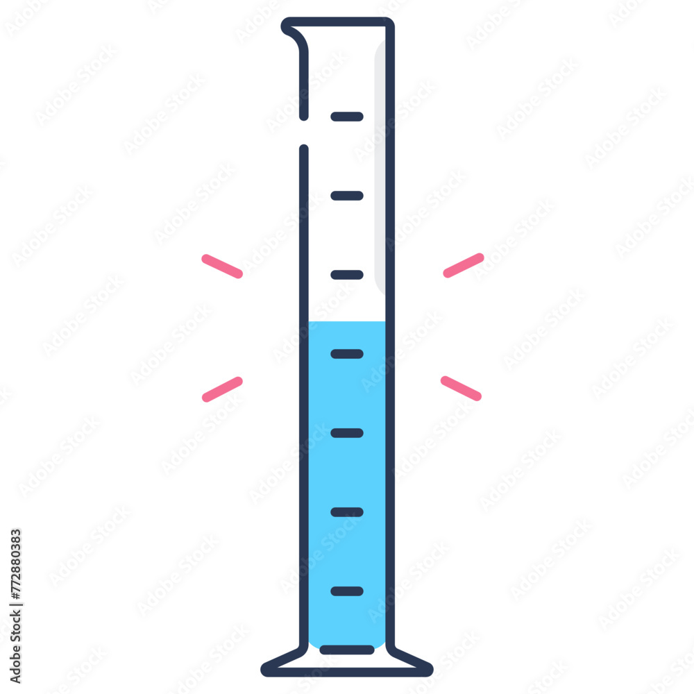 Graduated Cylinder Icon Graduated Cylinder Icon