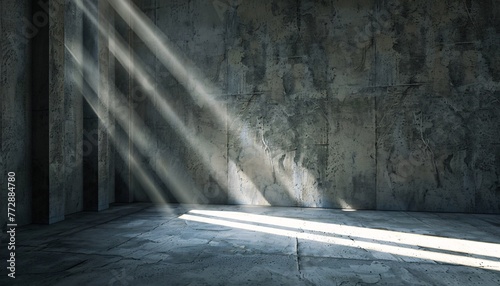 Sunlight on Concrete A Glimpse of Solitude in the City Generative AI